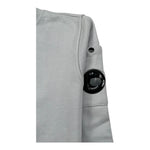 C.P. Company Felpa Chiusa Girocollo Tinta Unita per Bambino CUF00X GRIGIO C.P. COMPANY 