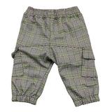 DANIELE ALESSANDRINI pantalone tinta unita con microfantasia Bianco per Neonato 1291P00062 BIANCO DANIELE ALESSANDRINI 