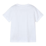 Mayoral T-Shirt Girocollo Tinta Unita con Stampa per Bambino 3046 BIANCO MAYORAL 