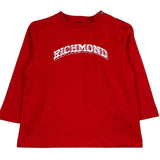 John Richmond Shirt Girocollo Tinta Unita con Stampa per Neonato RIP26130TS ROSSO JOHN RICHMOND 