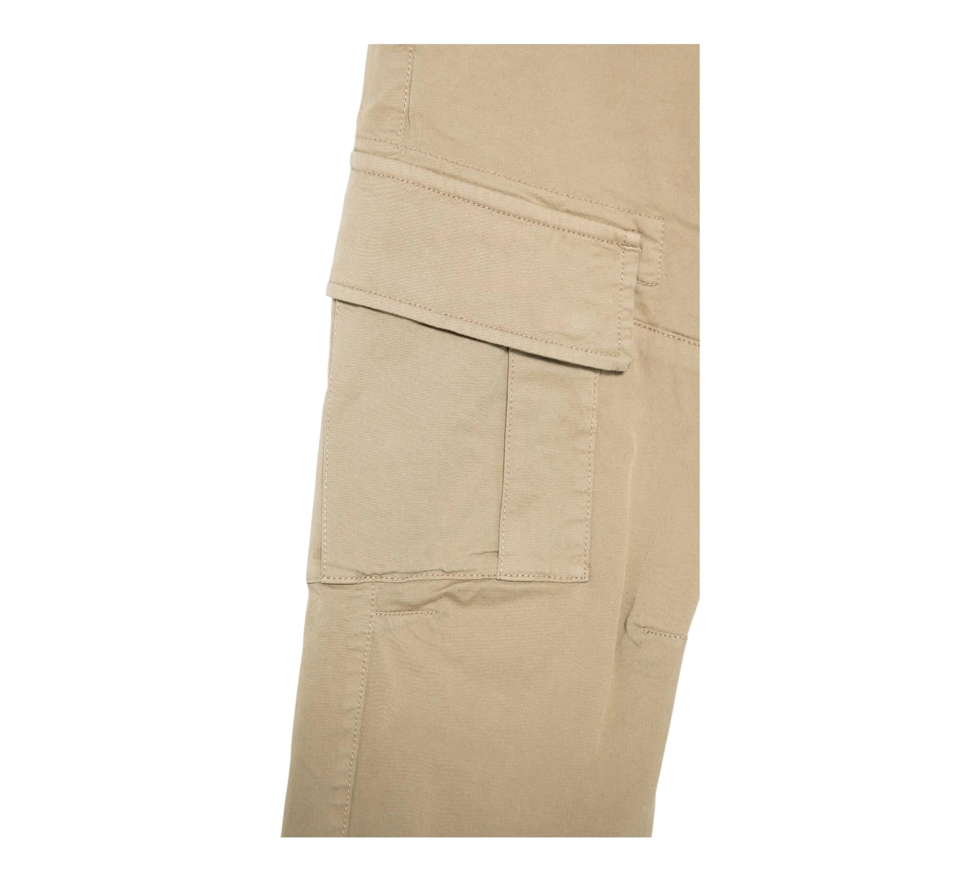 C.P. Company Pantalone Tinta Unita con Girovita Regolabile per Bambino CNP004X BEIGE C.P. COMPANY 