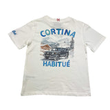 SAINT BARTH t-shirt girocollo tinta unita con stampa Bianco per Bambino CARWINTE BIANCO SAINT BARTH 