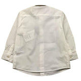 CESARE PACIOTTI camicia manica lunga tinta unita con  logo Bianco per Neonato CMP5351BX BIANCO CESARE PACIOTTI 