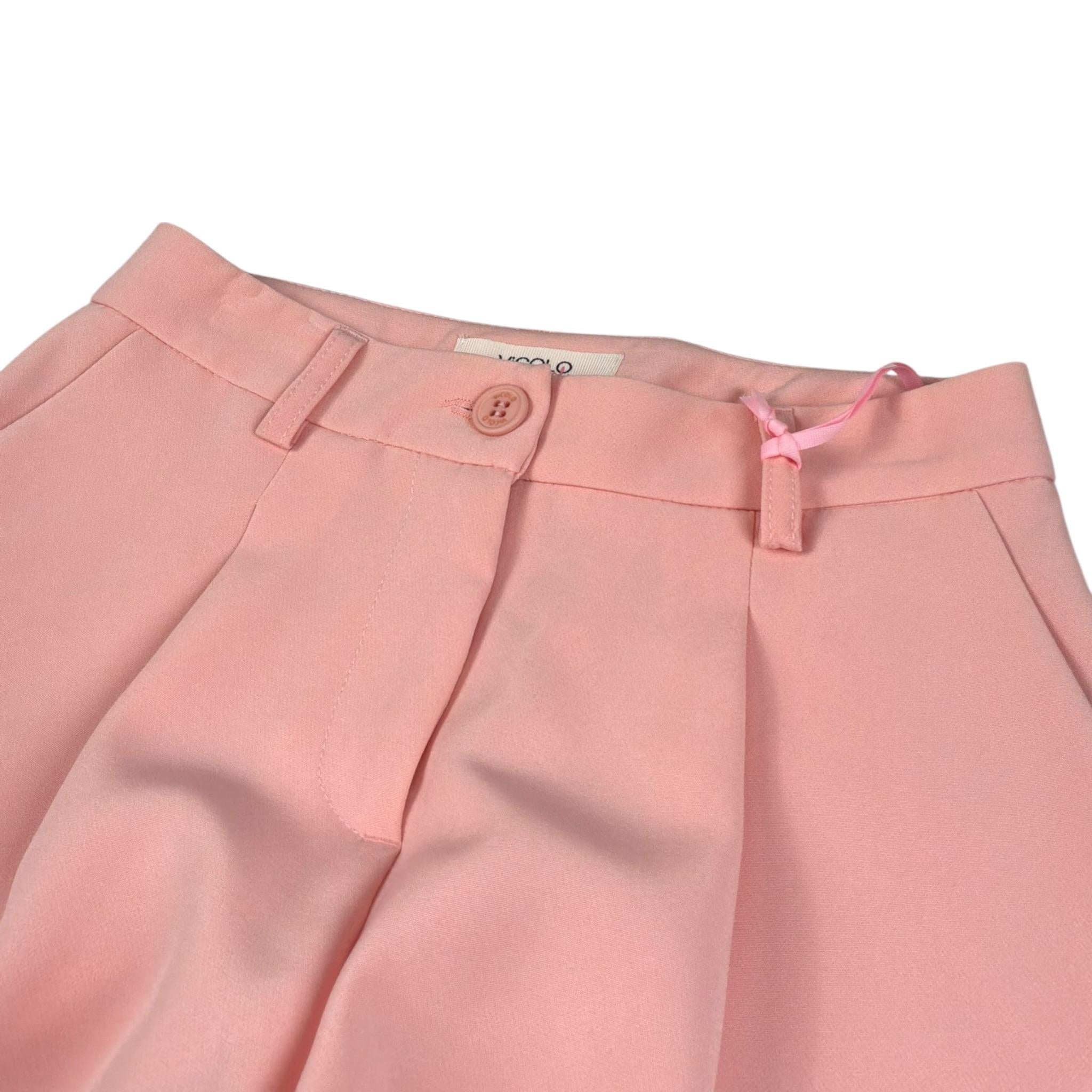 Vicolo Pantalone Tinta Unita Modello Palazzo per Bambina 3145P00092 ROSA VICOLO 