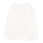 ELISABETTA FRANCHI felpa chiusa girocollo tinta unita con logo Panna per Neonata EGFE045 PANNA ELISABETTA FRANCHI 