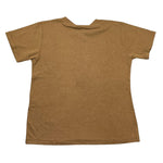 Paolo Pecora T-Shirt Girocollo Tinta Unita per Bambino PP3946 CAMMELLO PAOLO PECORA 