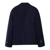 Sarabanda Giacca Tinta Unita con Bottoni per Neonato 0B665N BLU SARABANDA 