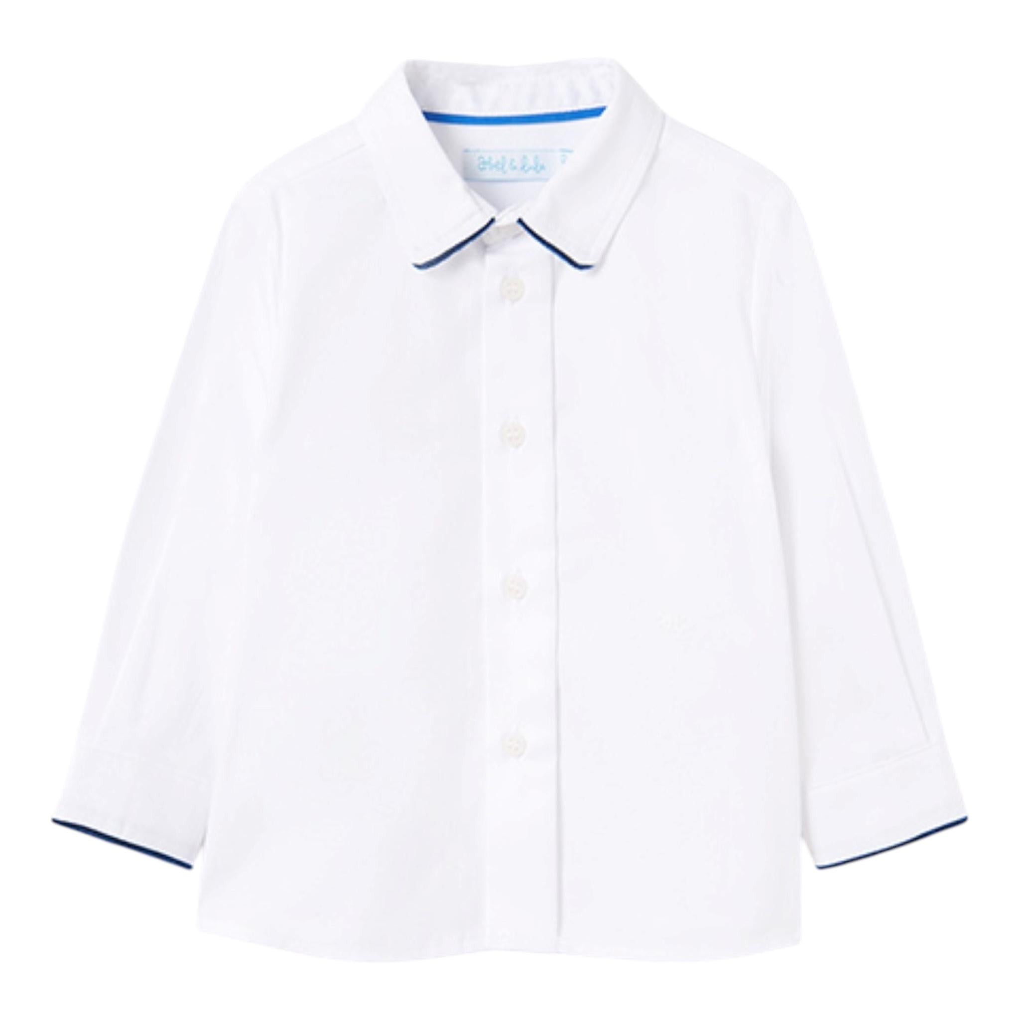 ABEL & LULA camicia tinta unita con bottoni Bianco per Neonato 5648 BIANCO ABEL & LULA 