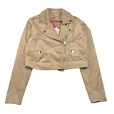 Liu Jo Giubbino Tinta Unita con Zip per Bambina GA5194 BEIGE LIU JO 