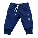 John Richmond Pantalone Tuta Tinta Unita con Logo per Neonato RIP26003PA BLU JOHN RICHMOND 