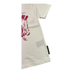 JOHN RICHMOND t-shirt girocollo tinta unita con stampa in contrasto Bianco per Bambina RGA25095TS BIANCO JOHN RICHMOND 