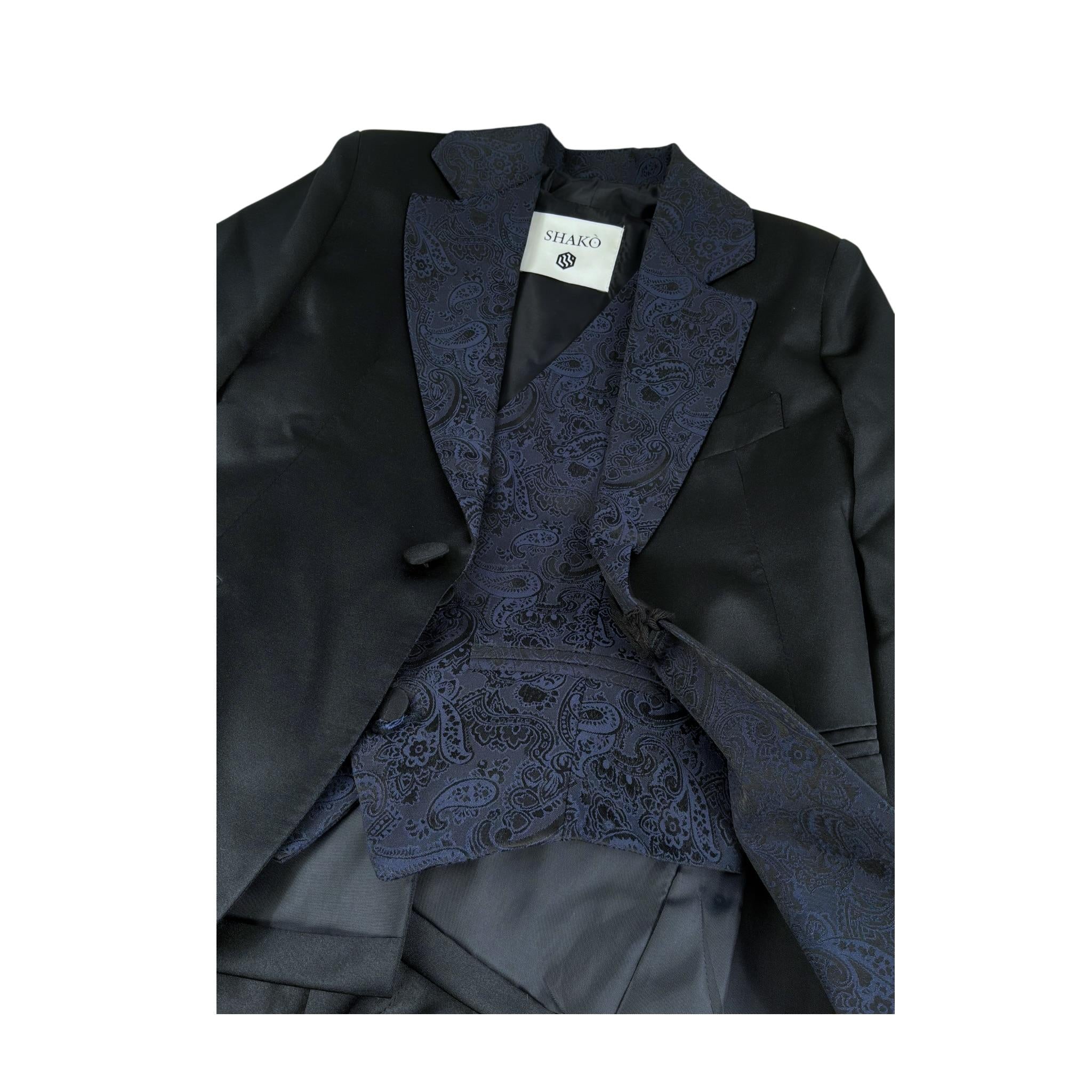 Shako' Completo 3 Pezzi Giacca-Gilet-Pantalone per Bambino CMPSH BLU SHAKO' 