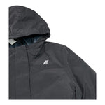 K-WAY giubbino tinta unita con zip e cappuccio Nero per Bambino K41383WX NERO K-WAY 