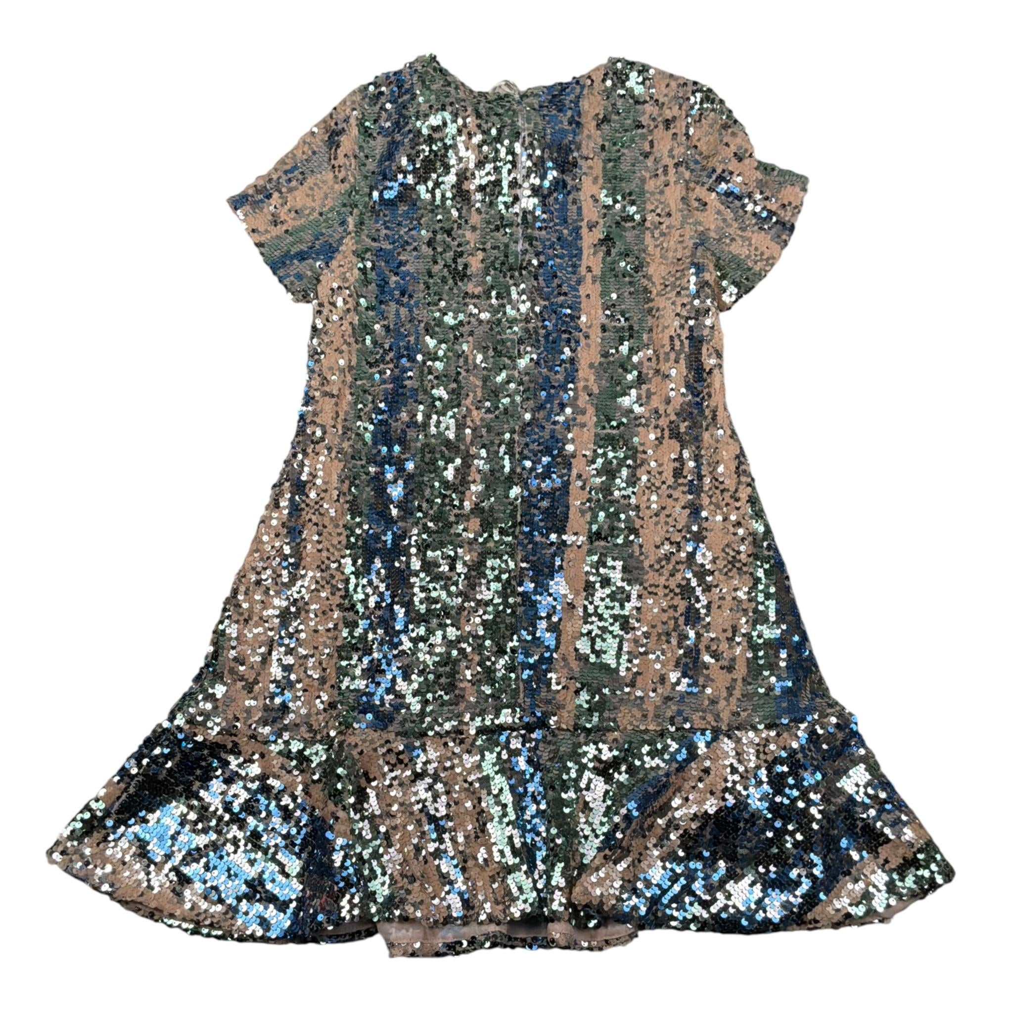 Petit Abito Mezza Manica Paillettato Multicolor per Bambina P2014521 MULTICOLOR PETIT 