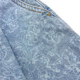 Philosophy Short In Denim Tinta Unita con Stampa per Bambina I9E405 AZZURRO PHILOSOPHY 