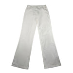 Xacus Pantalone Tinta Unita con Elastico In Vita per Bambina 85151 BIANCO XACUS 