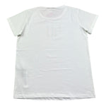 Liu Jo T-Shirt Girocollo Tinta Unita con Logo per Bambina GA5116X BIANCO LIU JO 