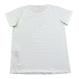 Liu Jo T-Shirt Girocollo Tinta Unita con Logo per Bambina GA5116X BIANCO LIU JO 