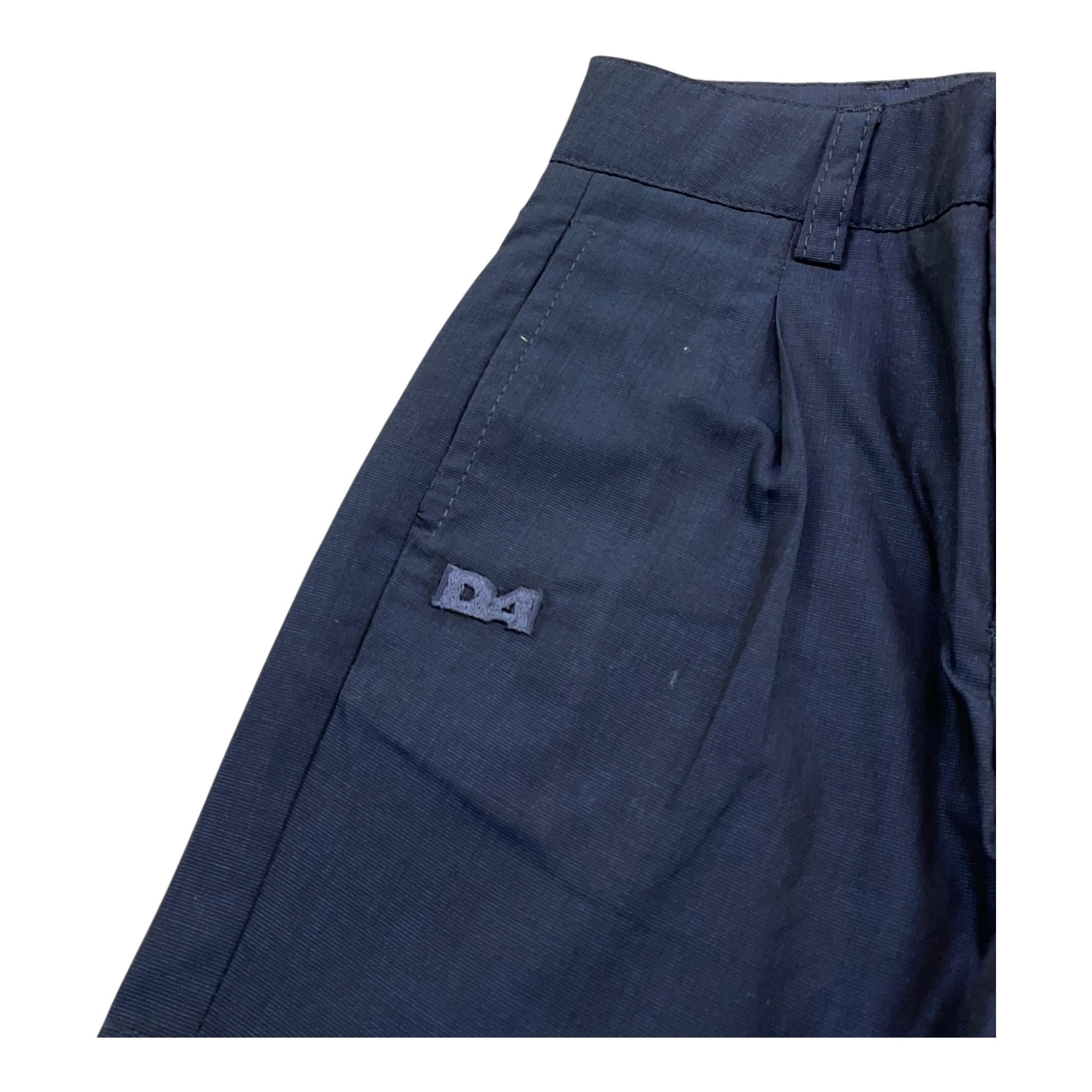 Daniele Alessandrini Bermuda Tinta Unita con Girovita Regolabile per Neonato 1296S00167 BLU DANIELE ALESSANDRINI 