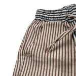 Le Bebe' Bermuda Bicolore con Fantasia A Righe per Neonato LBB3646 BEIGE LE BEBE' 