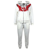 Just Cavalli Completo 2 Pezzi Felpa-Pantalone Tinta Unita per Bambino JBP26041CF PANNA JUST CAVALLI 