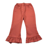 Zhoe & Tobiah Pantalone Tinta Unita Modello Zampa per Bambina J&P6FJ COCCIO ZHOE & TOBIAH 