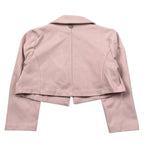 Please Giacca Tinta Unita per Neonata LG00172G73X ROSA PLEASE 