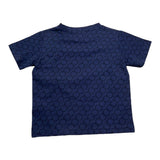 Trussardi T-Shirt Girocollo Tinta Unita con Stampa per Neonato TBP23014TS BLU TRUSSARDI 