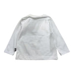 DANIELE ALESSANDRINI shirt girocollo tinta unita con stampa Bianco per Neonato 1291M00061 BIANCO DANIELE ALESSANDRINI 