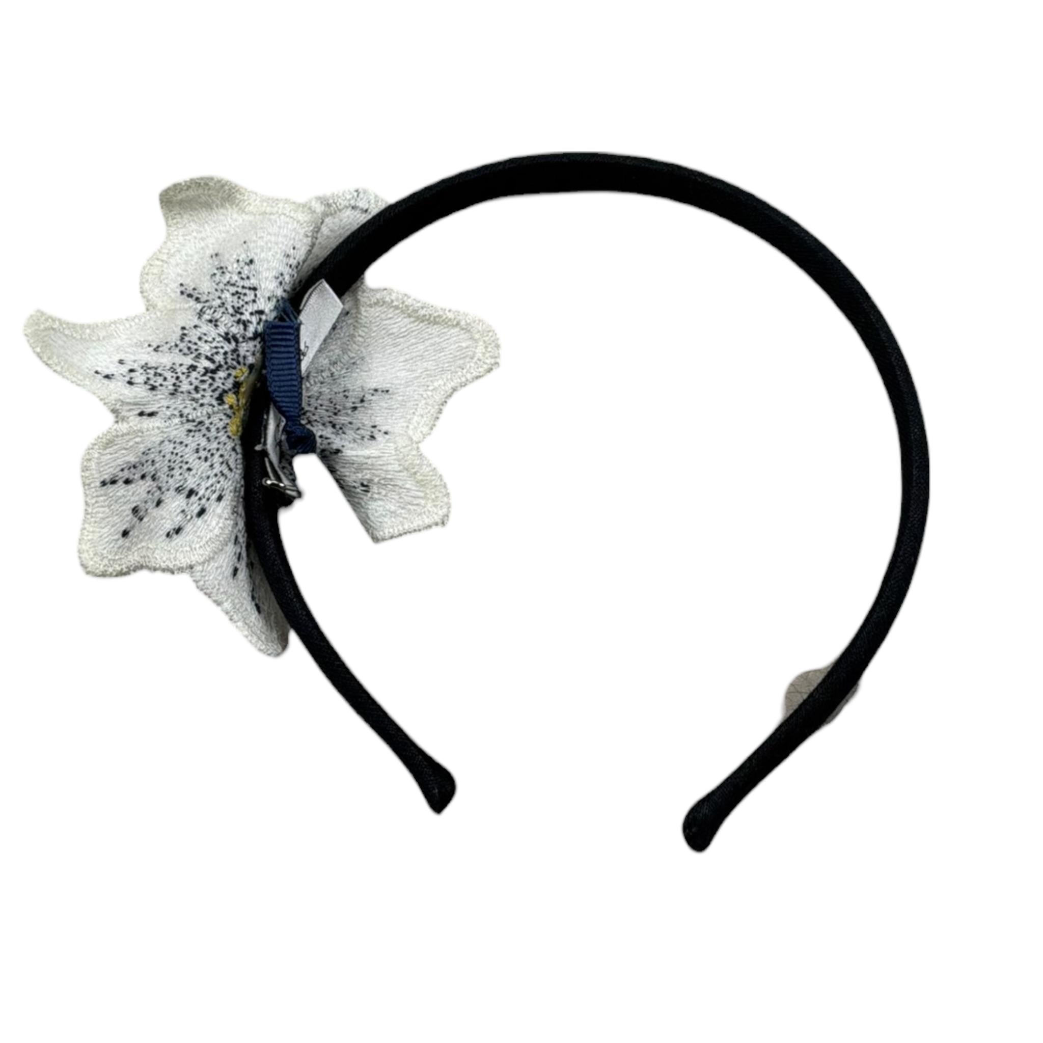 Piccola Ludo Cerchietto Tinta Unita per Bambina BS10WA004 BLU PICCOLA LUDO 