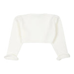 LA STUPENDERIA coprispalle tinta unita Bianco per Neonata WCSP62 BIANCO LA STUPENDERIA 