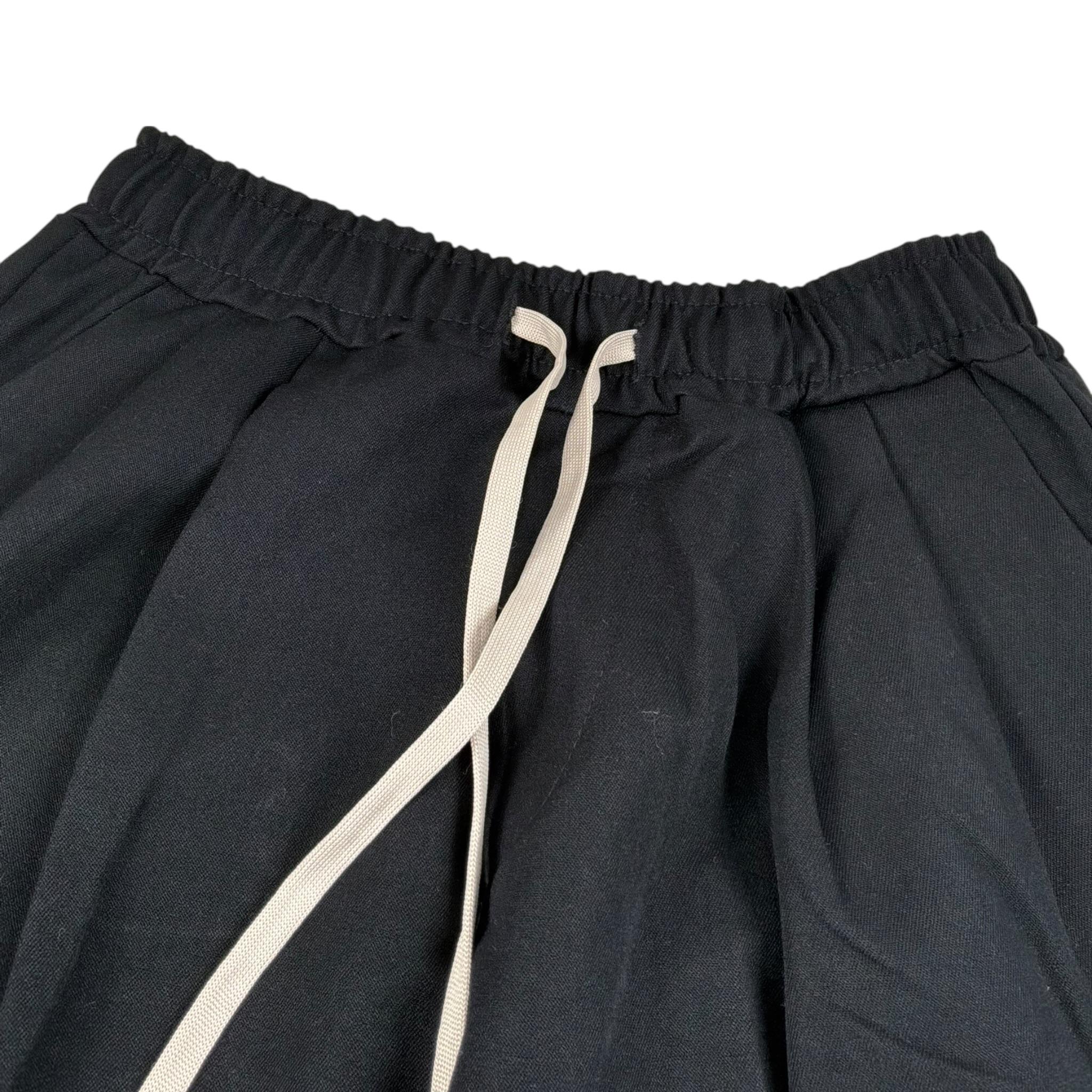 Numbers Pantalone Tinta Unita con Elastico In Vita per Bambino PA103 NERO NUMBERS 