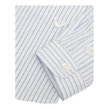 Emporio Armani Camicia Tinta Unita con Manica Lunga Fantasia A Righe per Neonato 6DHCJD BIANCO EMPORIO ARMANI 