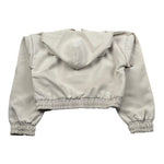 Hinnominate Felpa Tinta Unita Con Zip E Cappuccio Beige Per Bambina 3645FY00067 BEIGE HINNOMINATE 
