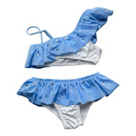 Saint Barth Costume 2 Pezzi Fascia -Slip per Bambina 01207L BIANCO SAINT BARTH 