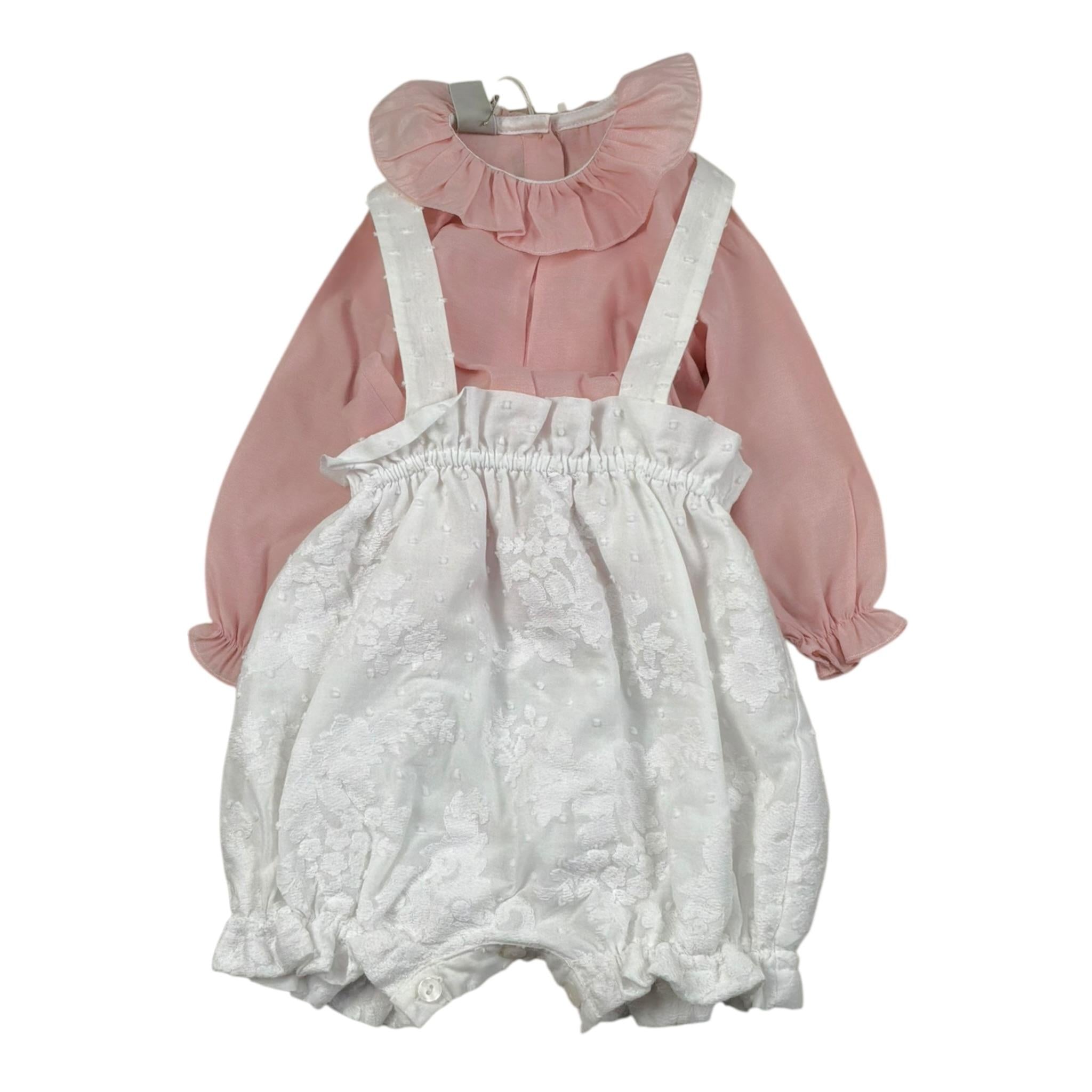 Marlu' Completo E Pezzi Camicia-Cardigan per Neonata EP2860X ROSA MARLU' 