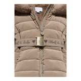 ABEL & LULA giubbino tinta unita con zip e cappuccio Cammello per Bambina 5839X CAMMELLO ABEL & LULA 