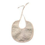 Ninnaoh Bavetta Tinta Unita con Ricami per Neonata E25BA6 ROSA NINNAOH 