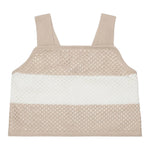 Max&Co. Top Bicolore Traforato per Bambina MX01822 BIANCO/BEIGE MAX&Co. 