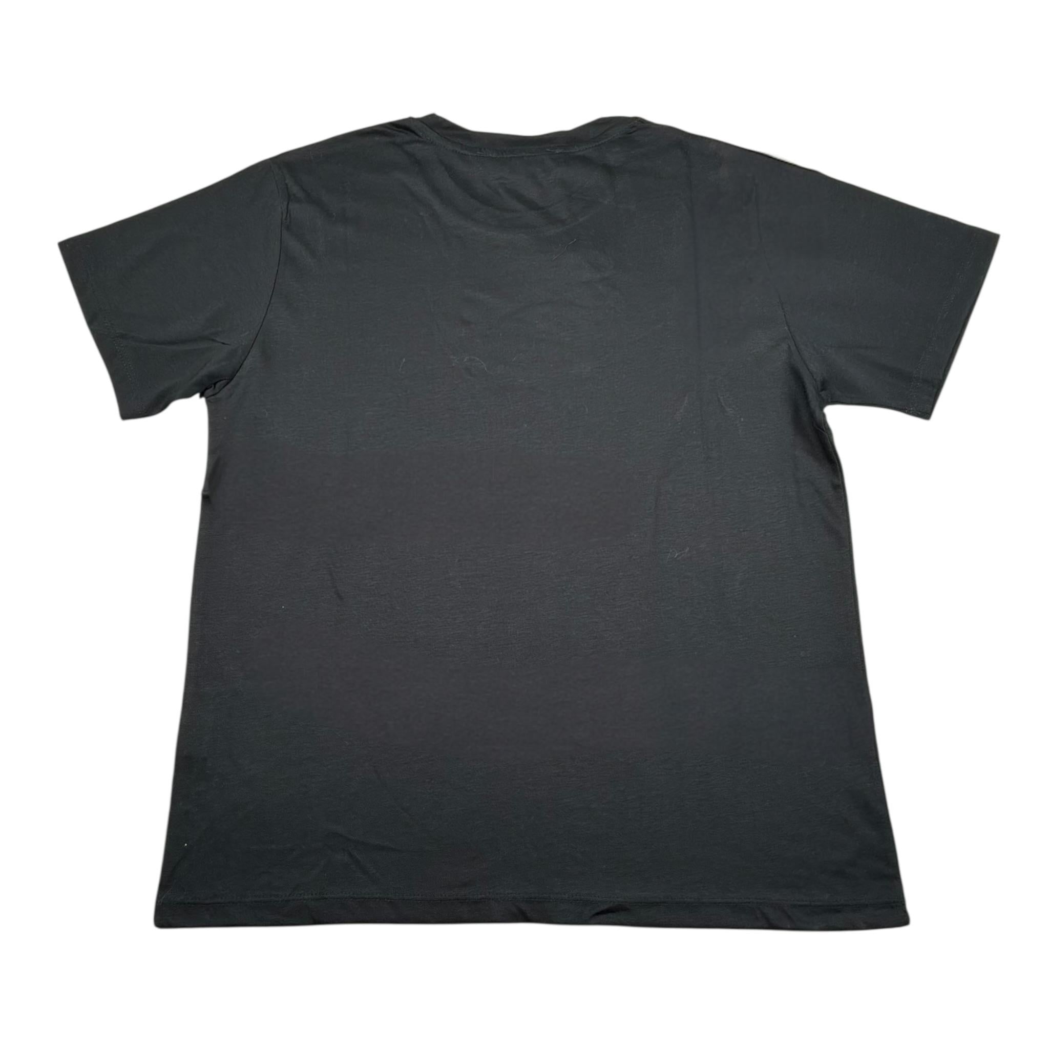 Numbers T-Shirt Girocollo Tinta Unita per Bambino NU02 NERO NUMBERS 