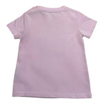 Trussardi T-Shirt Tinta Unita Girocollo con Stampa per Neonata TIP21104 ROSA TRUSSARDI 