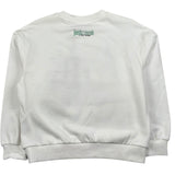 Just Cavalli Felpa Chiusa Girocollo Tinta Unita con Stampa per Bambino JBP26068FE BIANCO JUST CAVALLI 