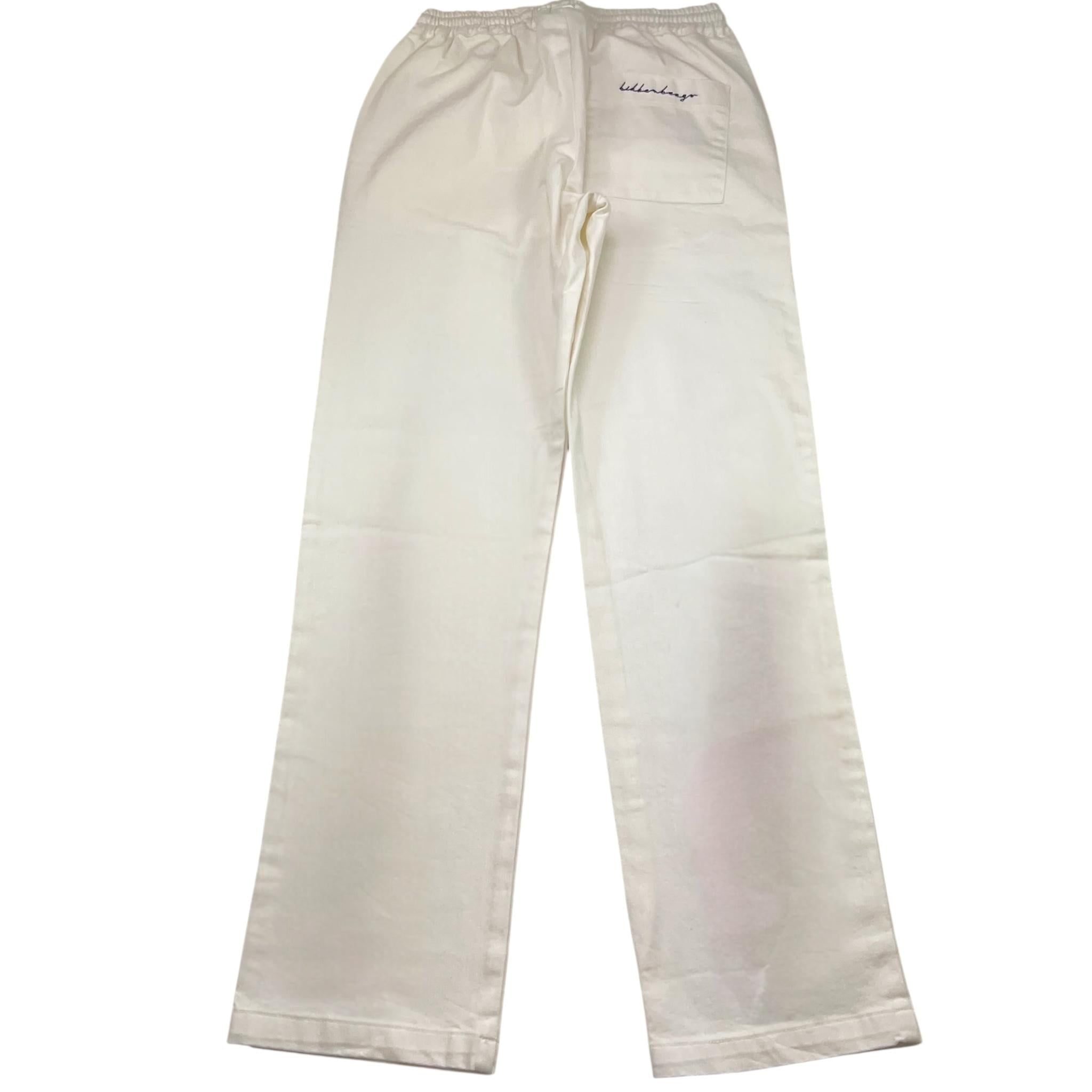 Bikkembergs Pantalone Tinta Unita con Elastico In Vita per Bambino BK32200 PANNA BiKKEMBERGS 