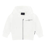 John Richmond Felpa con Zip E Cappuccio Tinta Unita per Neonato RIP25015FE BIANCO JOHN RICHMOND 