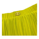 Twinset Gonna Tinta Unita con Balze per Neonata 251GJ2QQ5N GIALLO FLUO TWINSET 