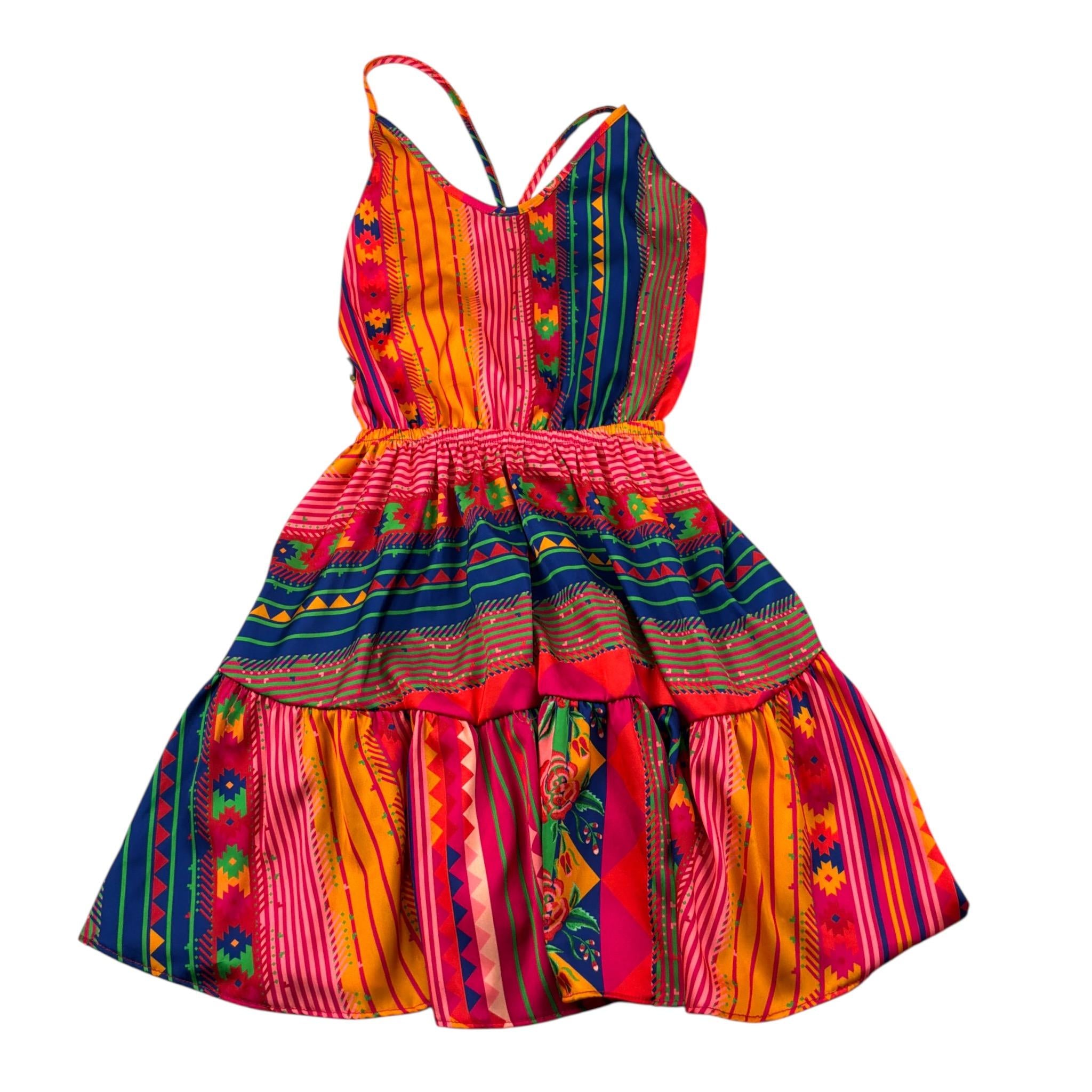 F**K Abiti Bretelline Stampa Fantaisa Multicolor per Bambina FJ221606U MULTICOLOR F**K 