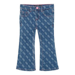 Guess Jeans Tinta Unita con Stampa per Neonata K3BA03D4CA0 BLU GUESS 