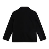 Calvin Klein Giacca Tinta Unita con Bottoni per Bambino IB0IB02418X NERO CALVIN KLEIN 