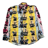 Brian Rush Camicia Manica Lunga Stampa Fantasia Cani Multicolor Per Bambino