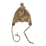 ZHOE & TOBIAH cappello tinta unita con trecce Marrone per Neonata WWT1 MARRONE ZHOE & TOBIAH 